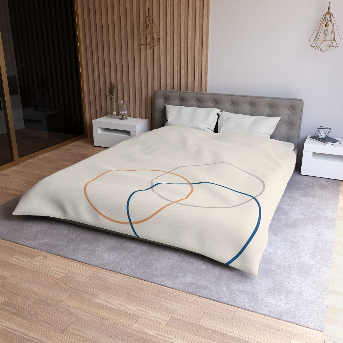 Orbiting Ring Triad warm winter duvets
