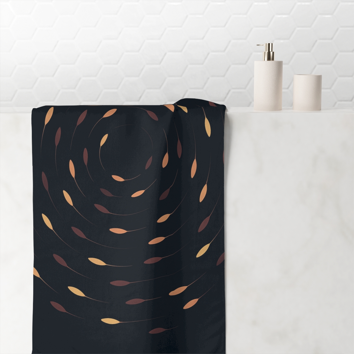 Orbiting Seed Halo unique gift towels