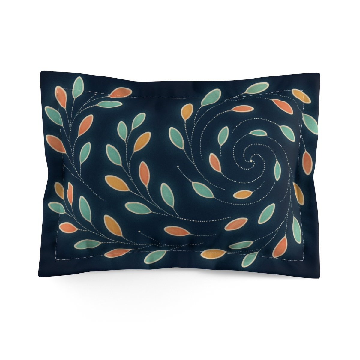 Orbiting Seed Pod Constellation designer printed pillows