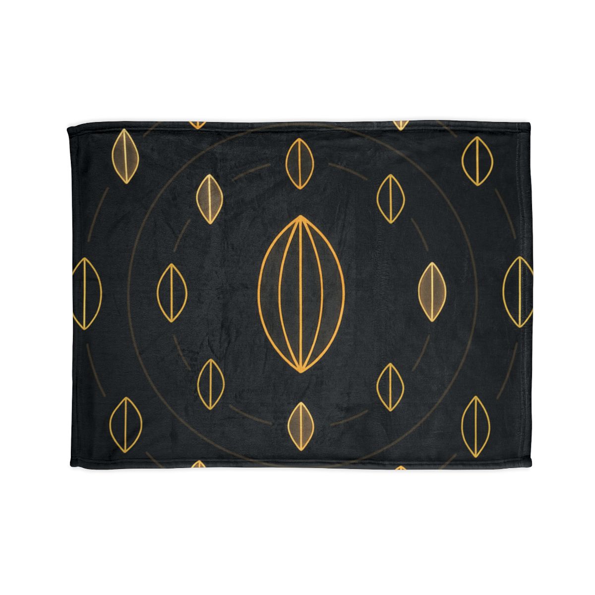 Orbiting Seed Ring Pattern warm winter blankets