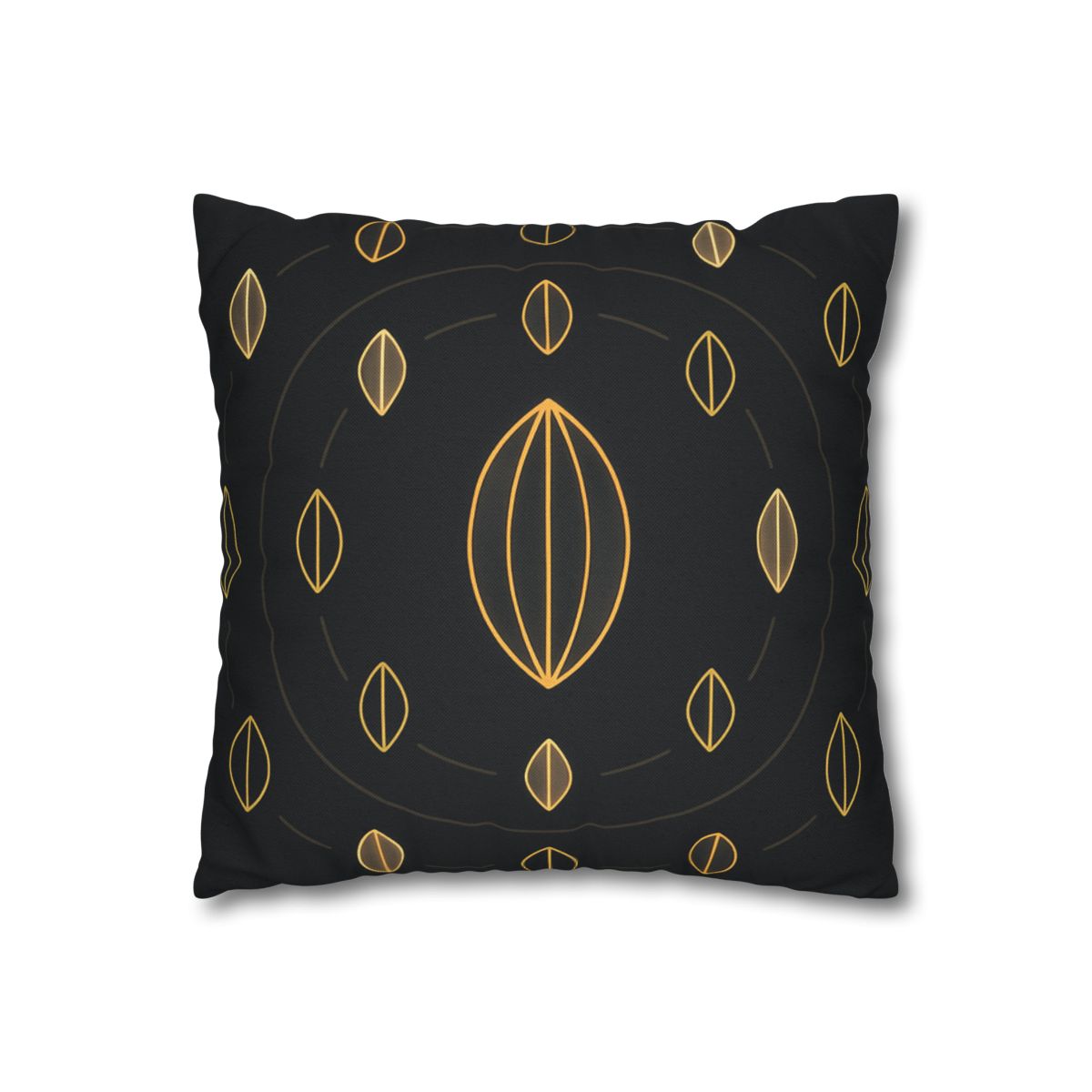 Orbiting Seed Ring Pattern comfortable bedding pillow covers