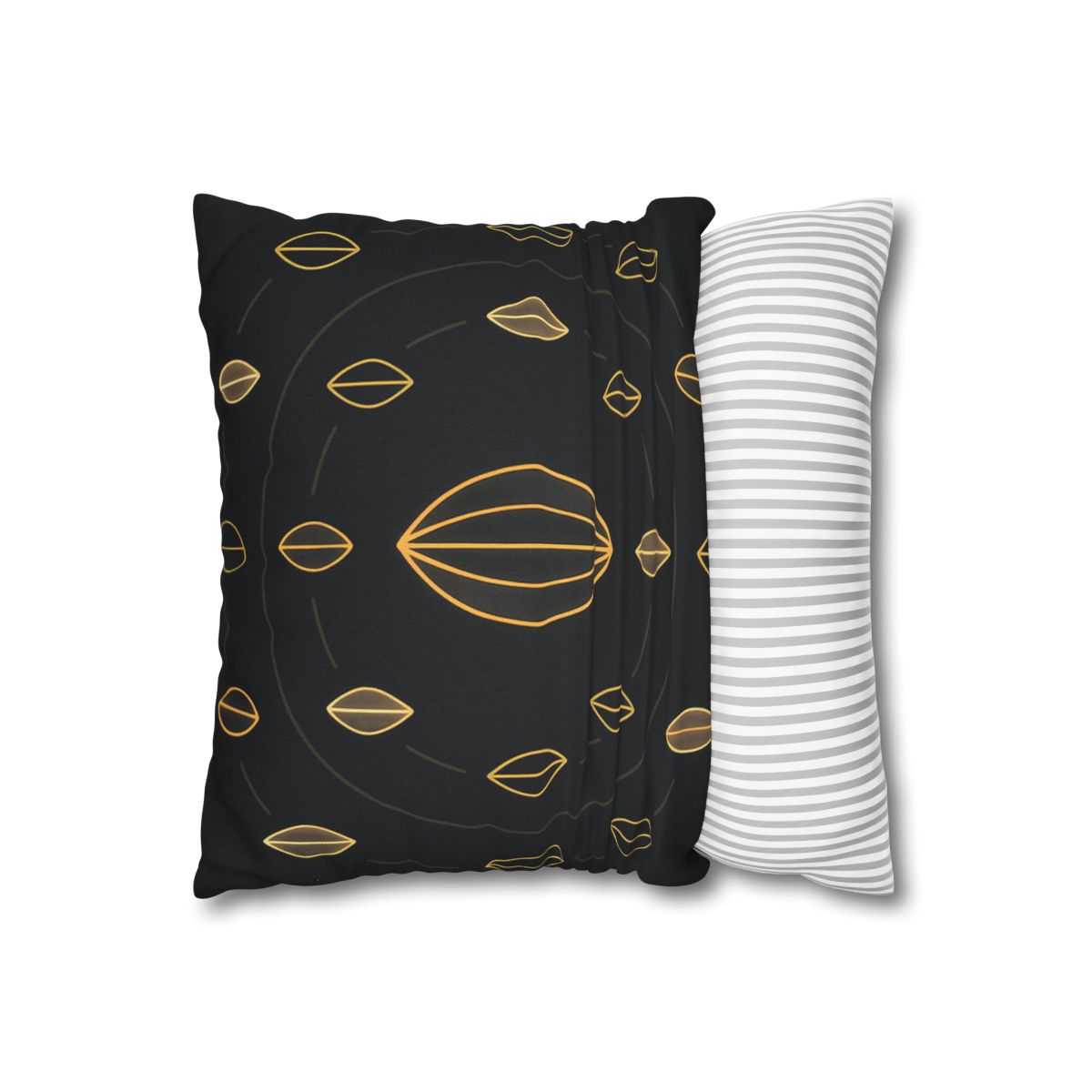 Orbiting Seed Ring Pattern comfortable bedding pillow covers