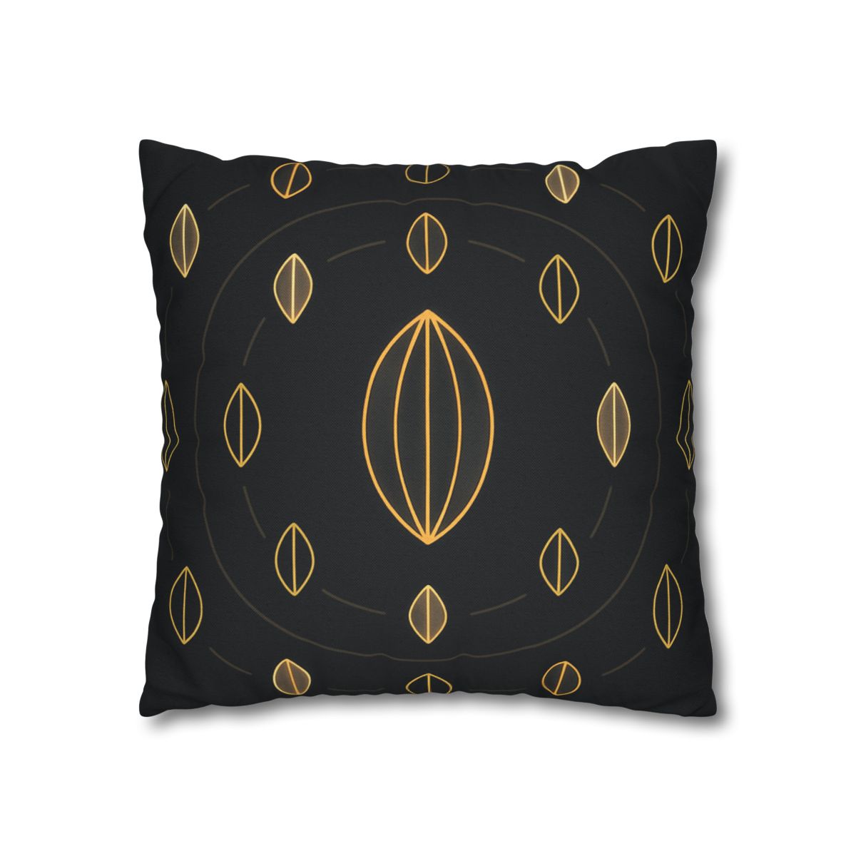 Orbiting Seed Ring Pattern comfortable bedding pillow covers