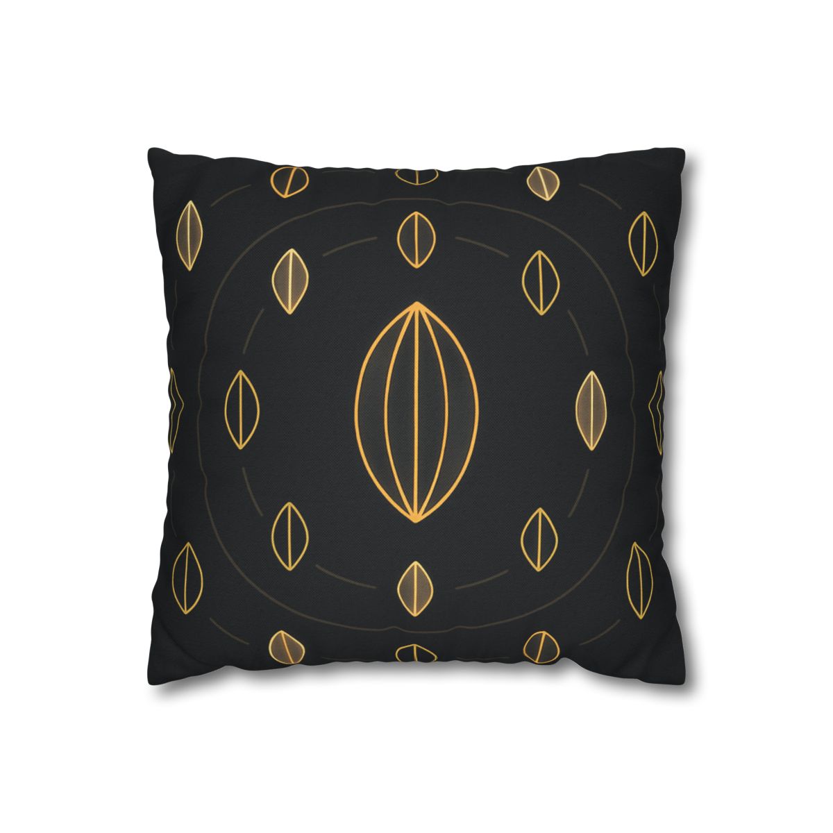 Orbiting Seed Ring Pattern comfortable bedding pillow covers