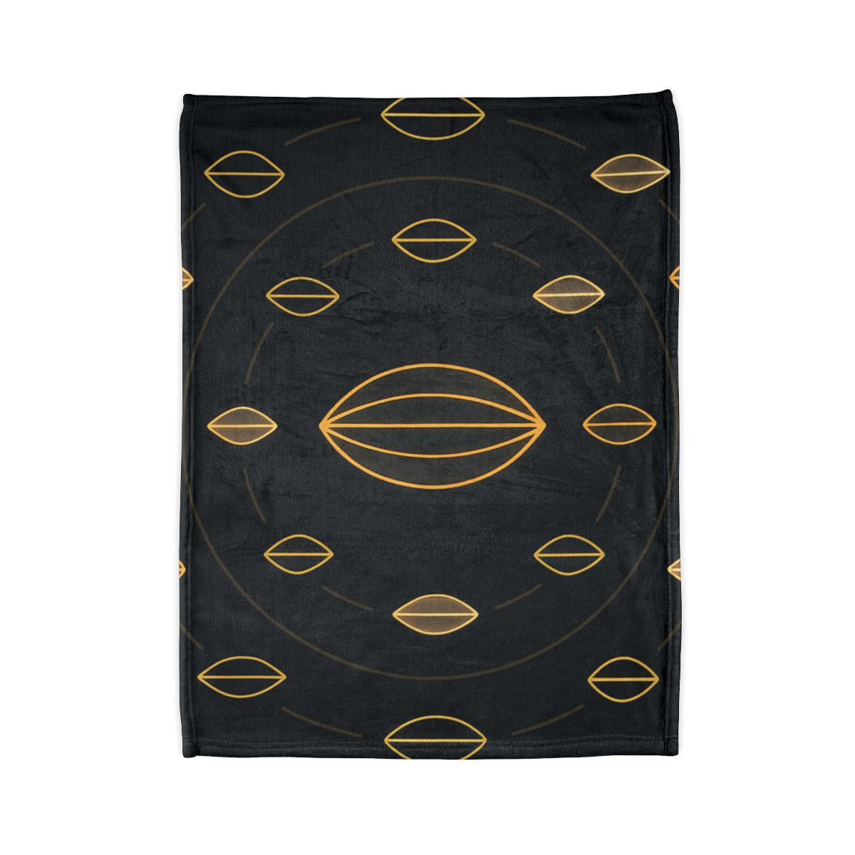 Orbiting Seed Ring Pattern warm winter blankets