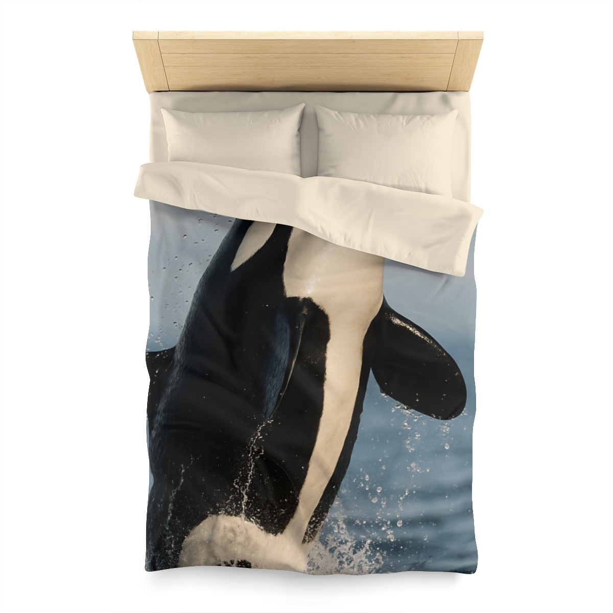 Orca Surface Symphony soft comforter duvets
