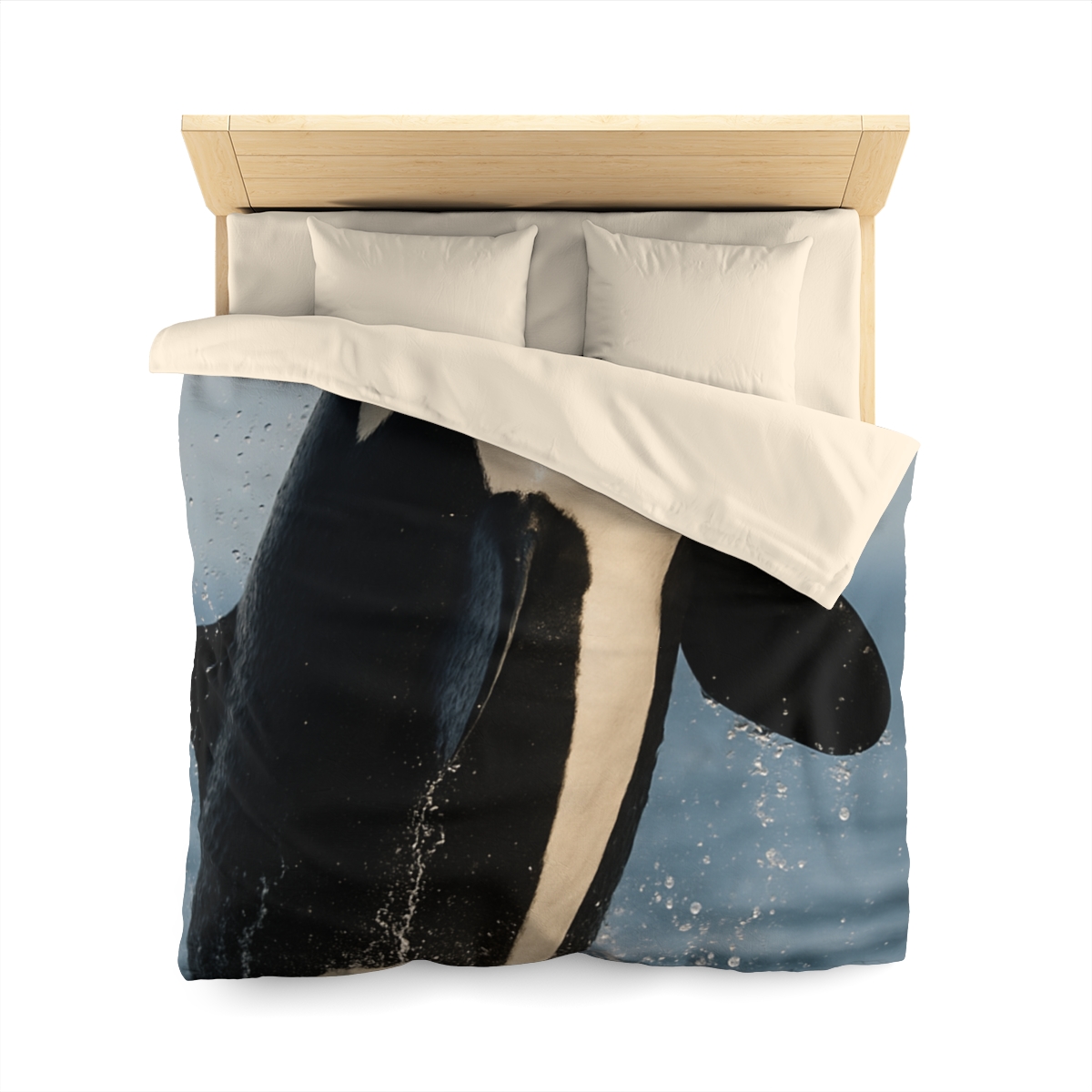 Orca Surface Symphony soft comforter duvets
