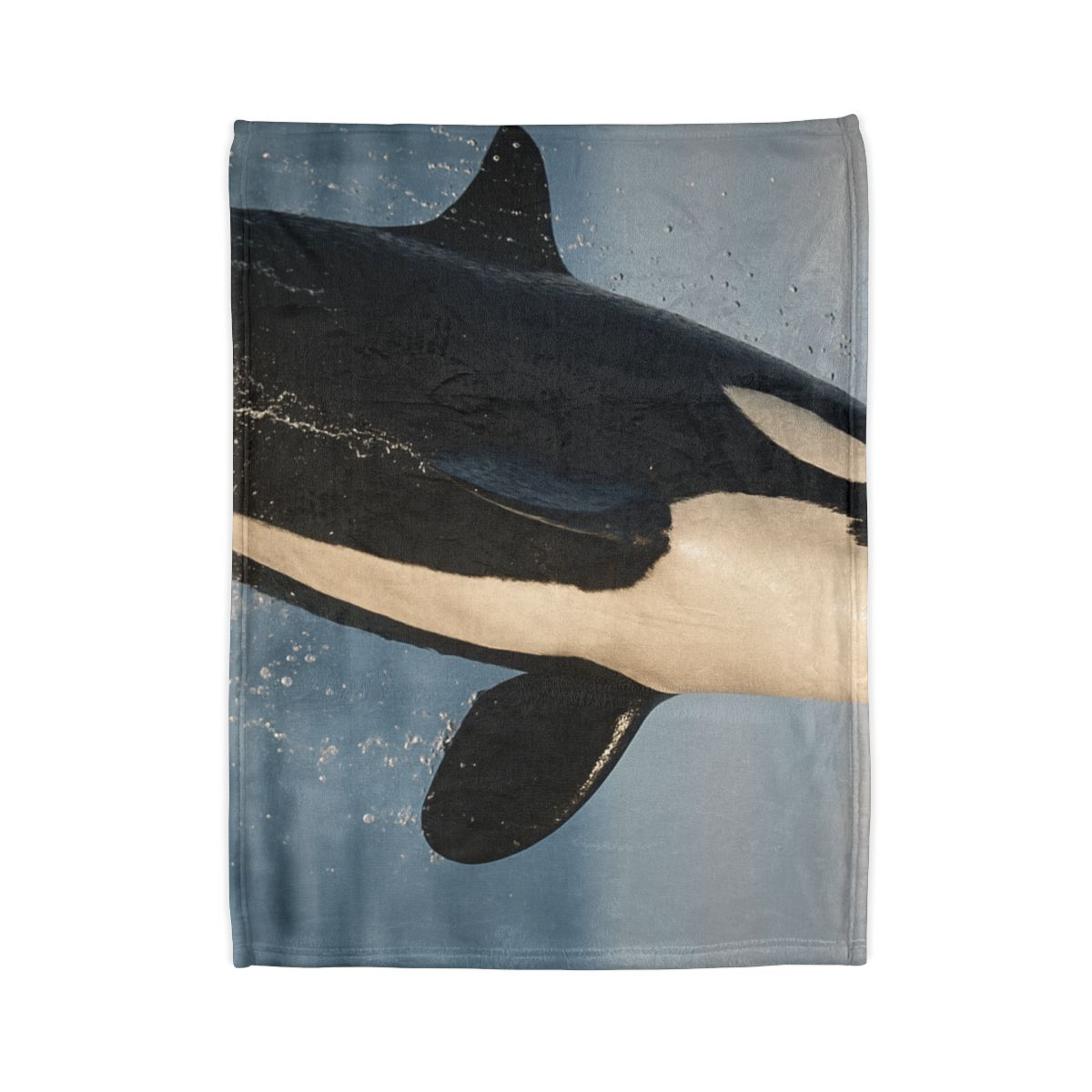 Orca Surface Symphony soft fleece blankets