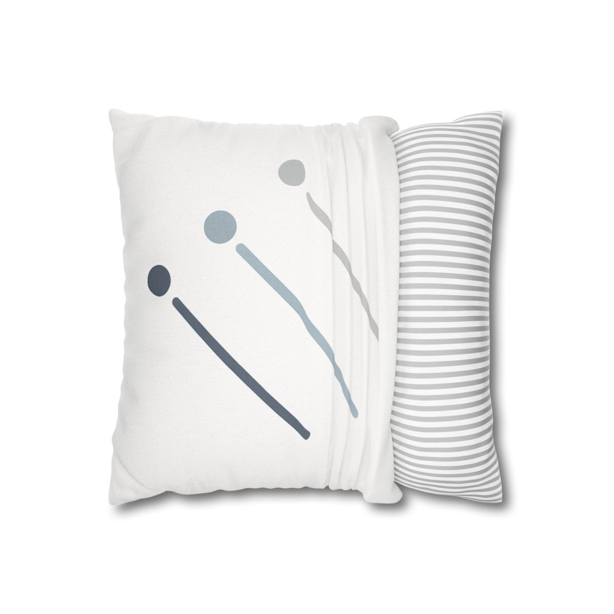 Parallel Comet Paths designer print pillow cases
