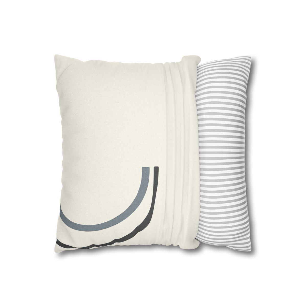Partial Arc Corner designer print pillow cases