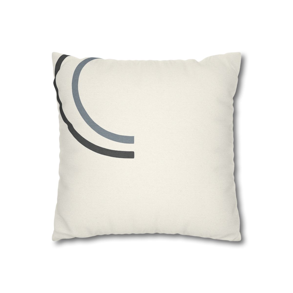 Partial Arc Corner designer print pillow cases