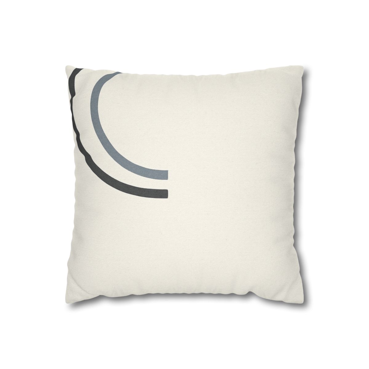 Partial Arc Corner designer print pillow cases