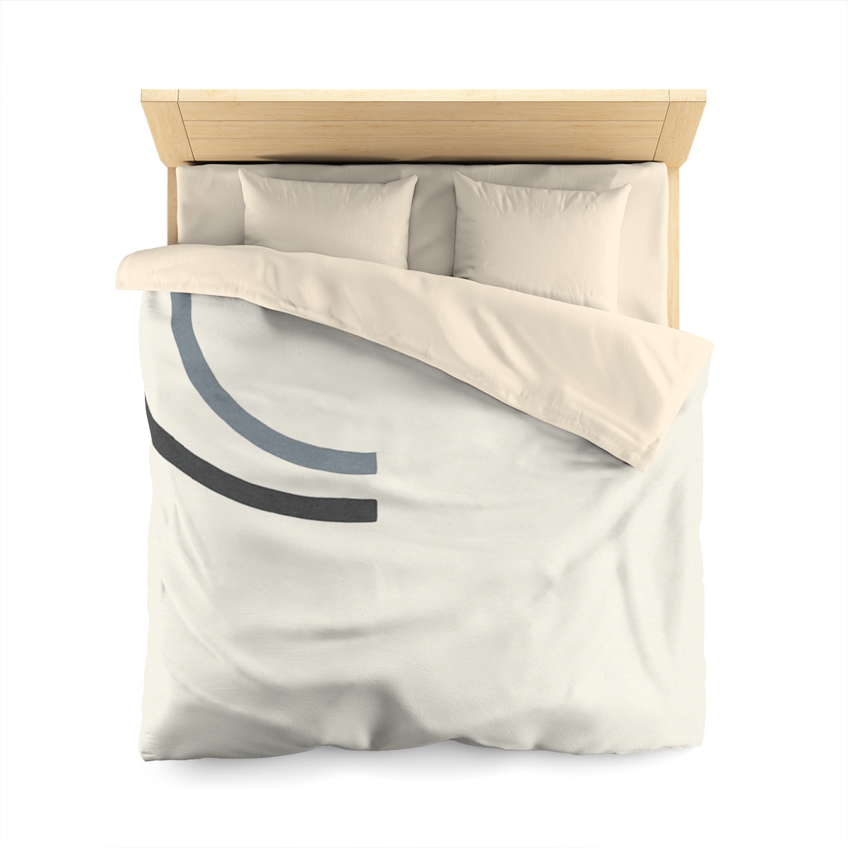 Partial Arc Corner soft comforter duvets