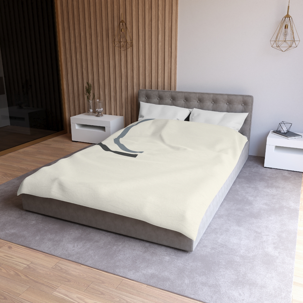 Partial Arc Corner soft comforter duvets