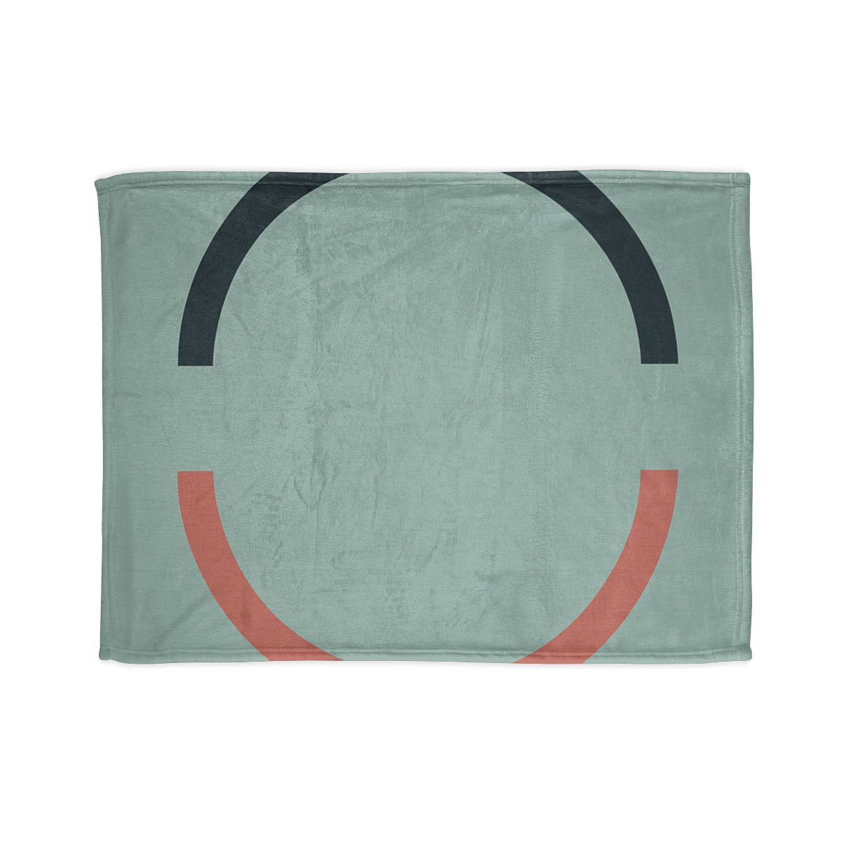 Partial Arc Duo soft fleece blankets