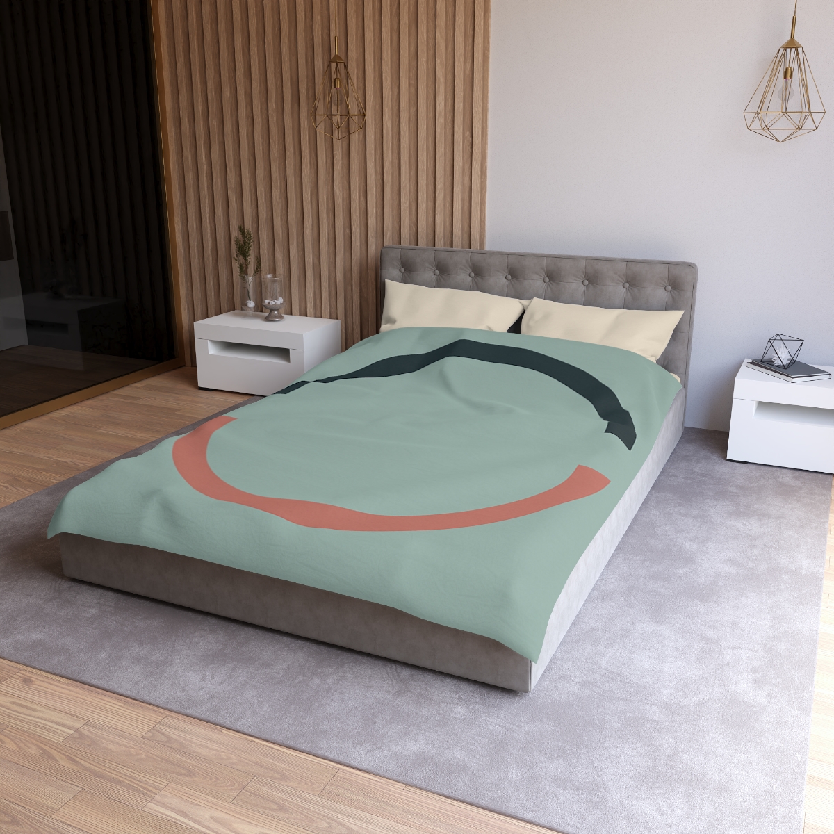 Partial Arc Duo unique patterned duvets