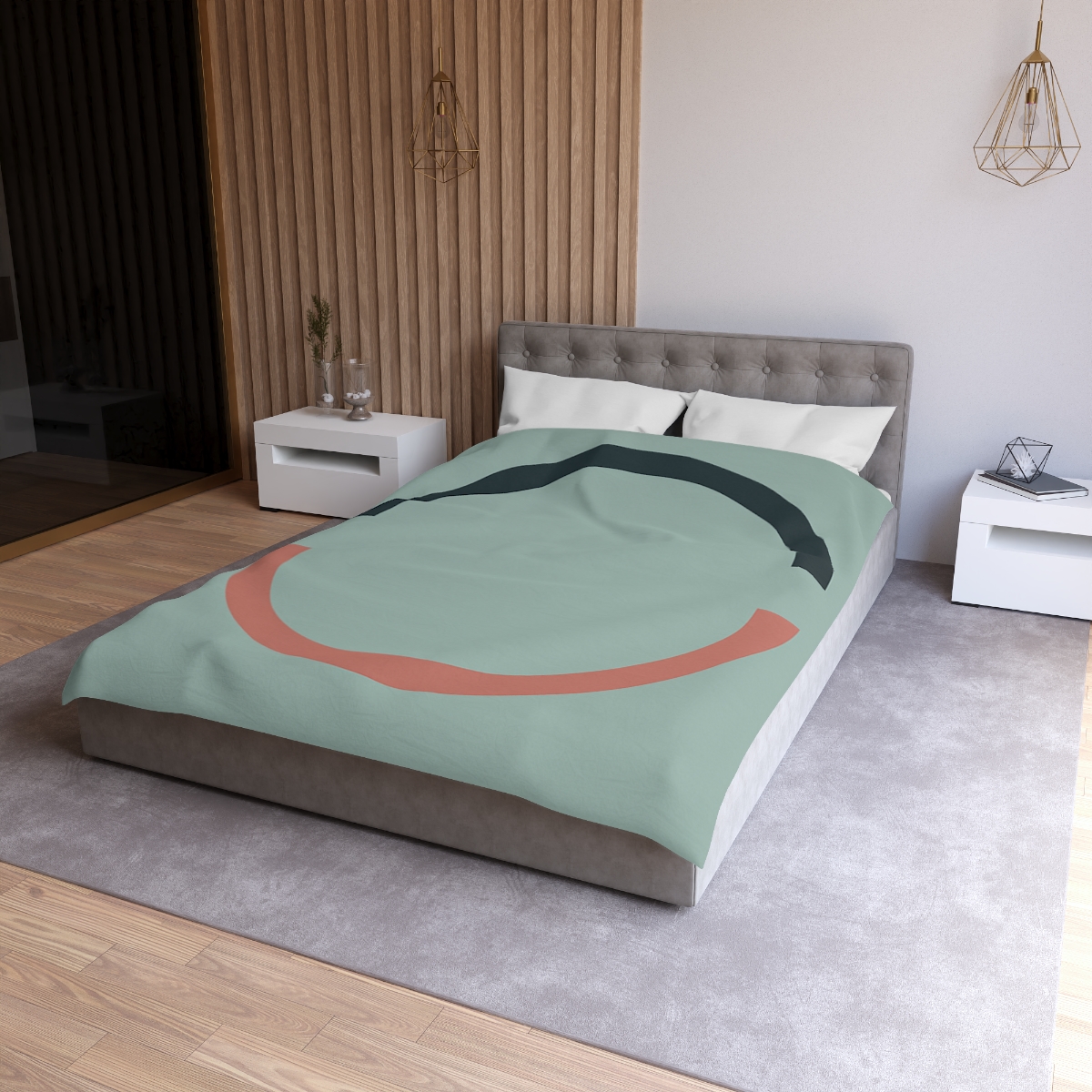 Partial Arc Duo unique patterned duvets