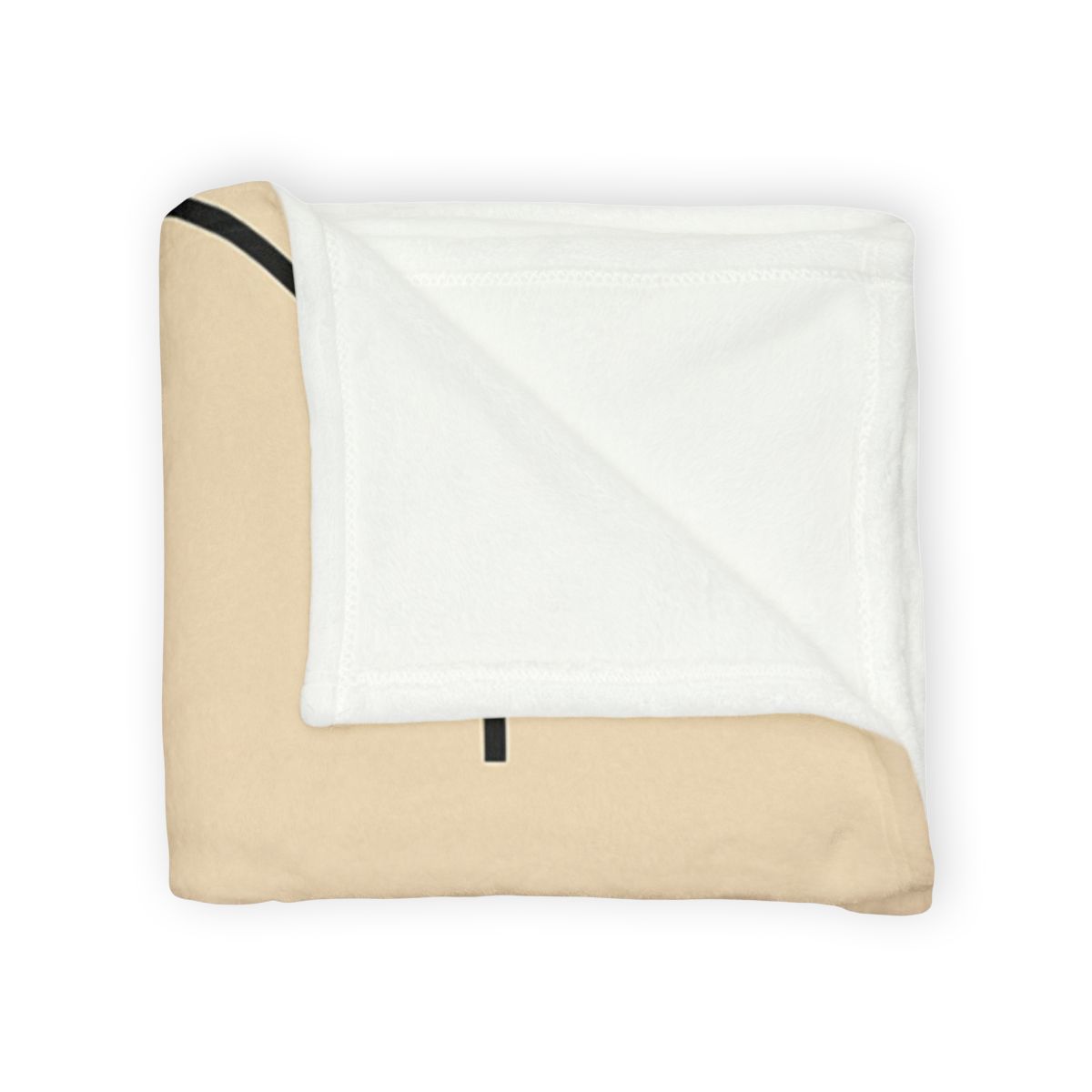 Partial Arc Window Over Dot Grid personalized cozy blankets