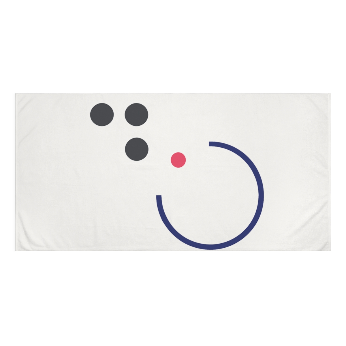 Partial Ring With Three Point Grid decorative home towelscustom towels