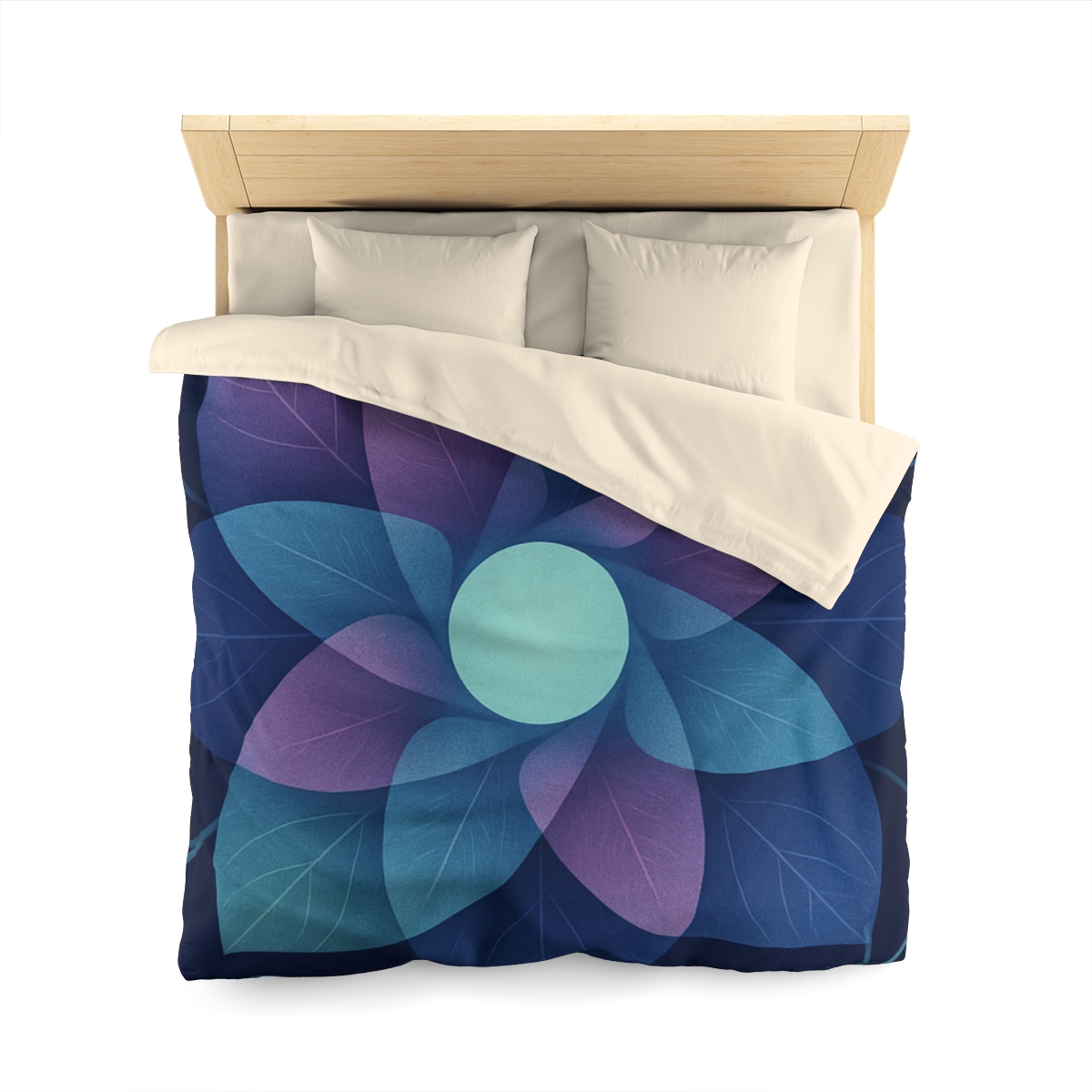 Petal Aperture Kaleidoscope stylish duvet covers