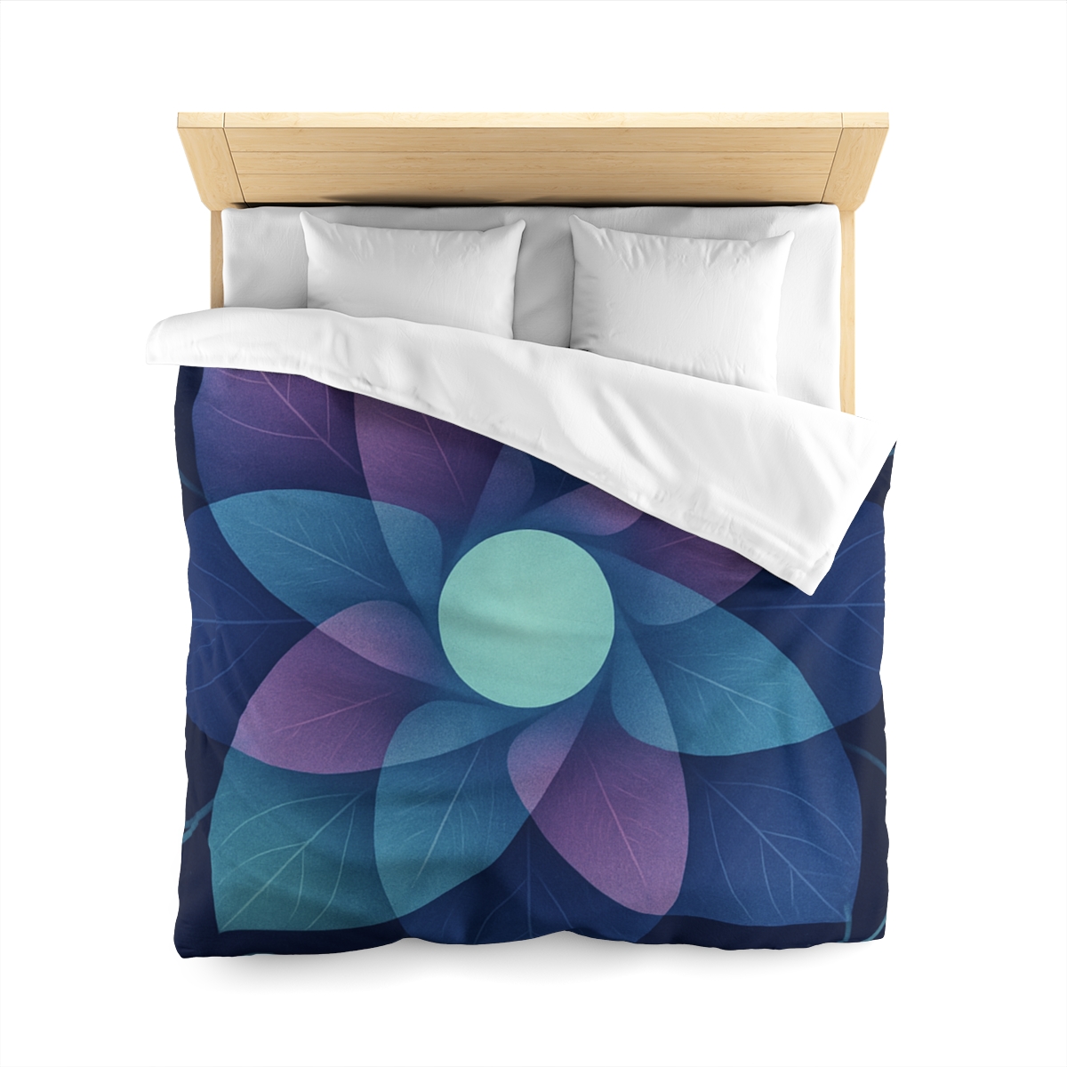Petal Aperture Kaleidoscope stylish duvet covers