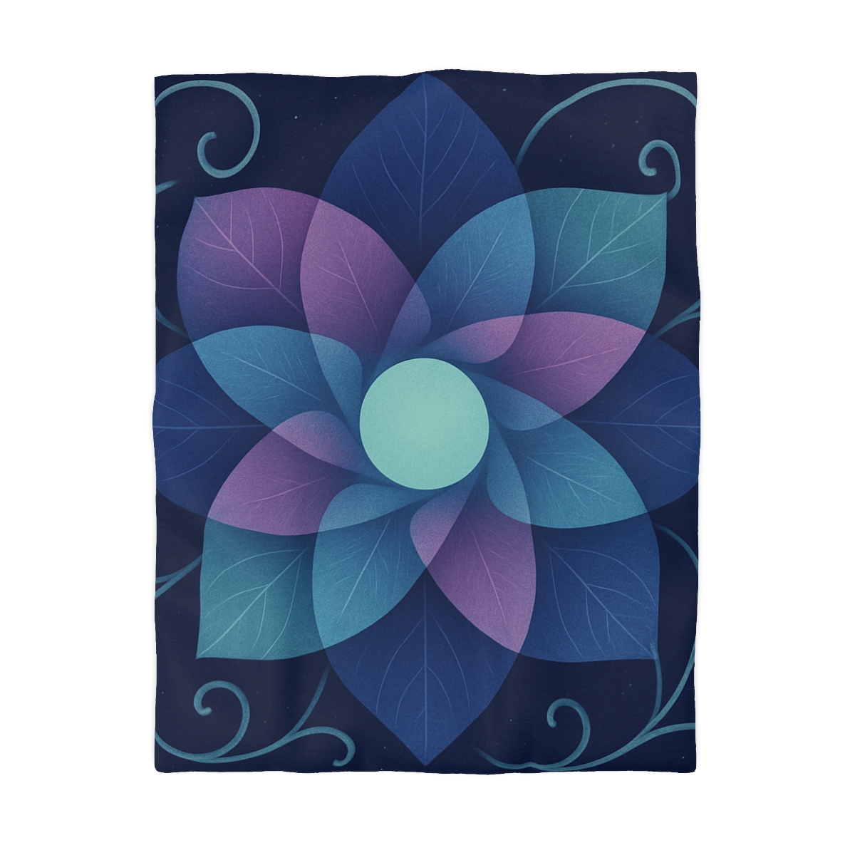 Petal Aperture Kaleidoscope stylish duvet covers