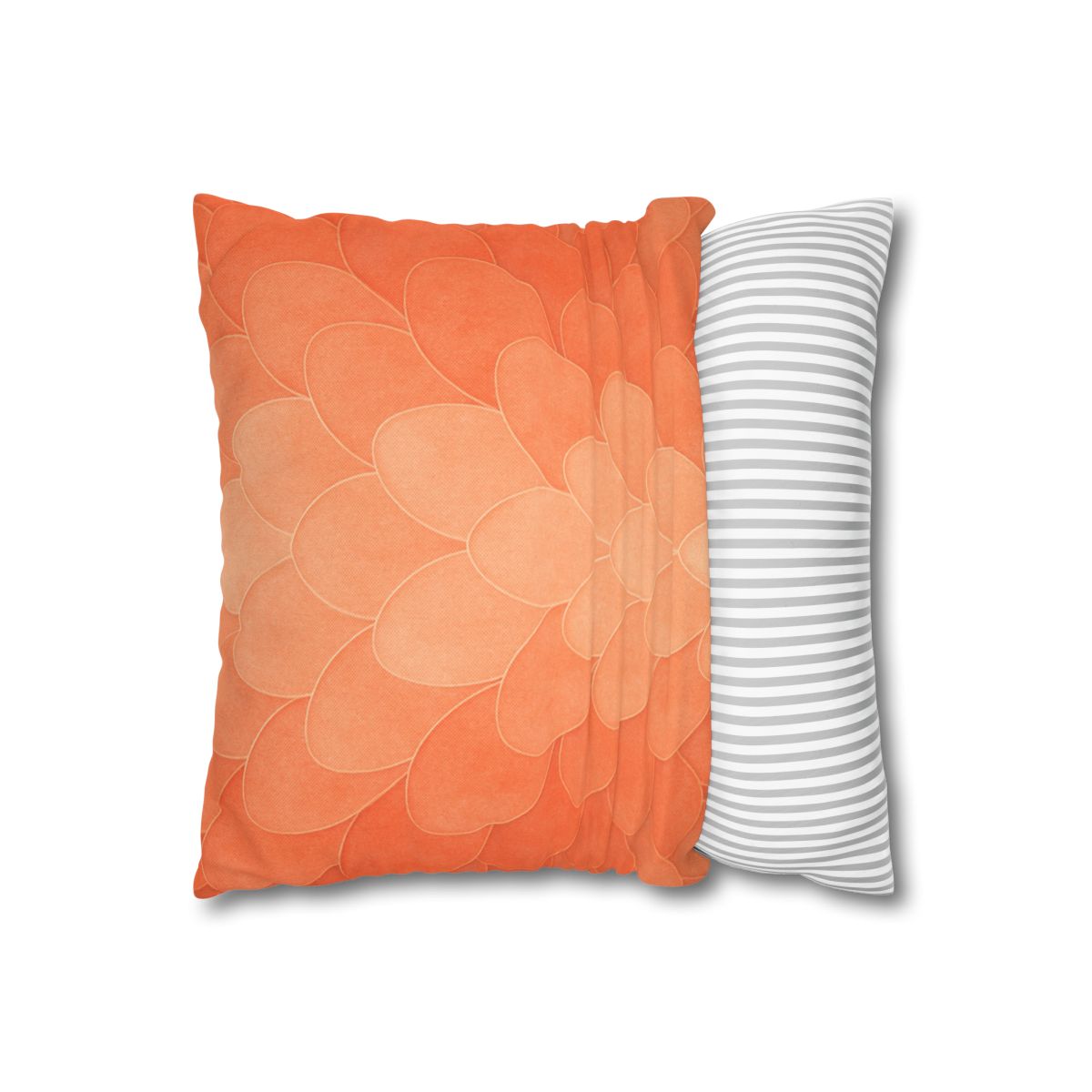 Petal Cascade Mosaic designer print pillow cases