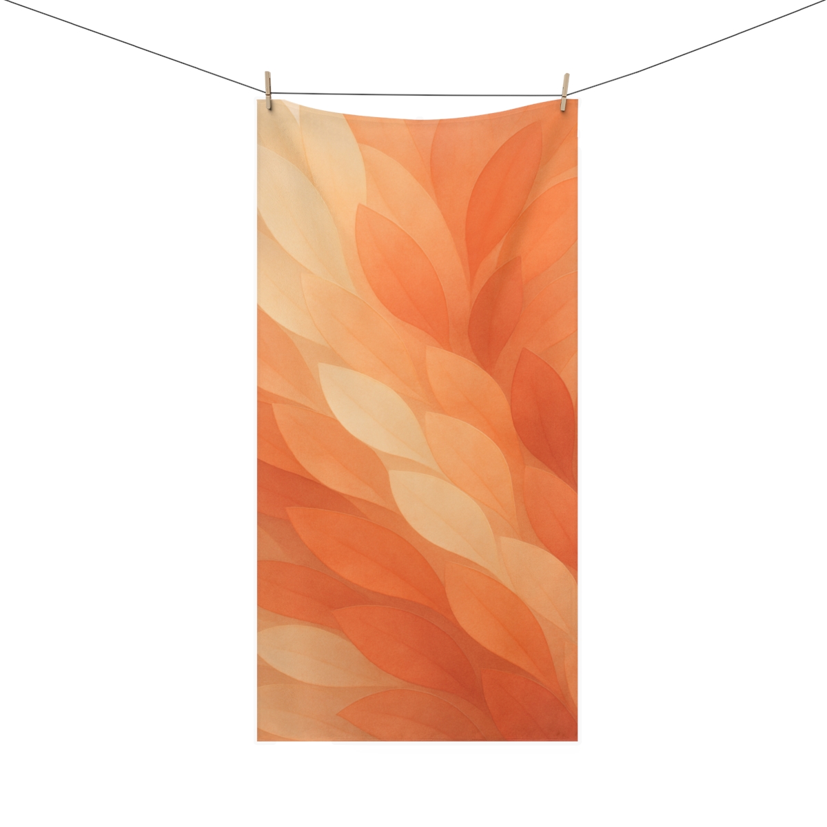 Petal Cascade Overlay unique gift towels