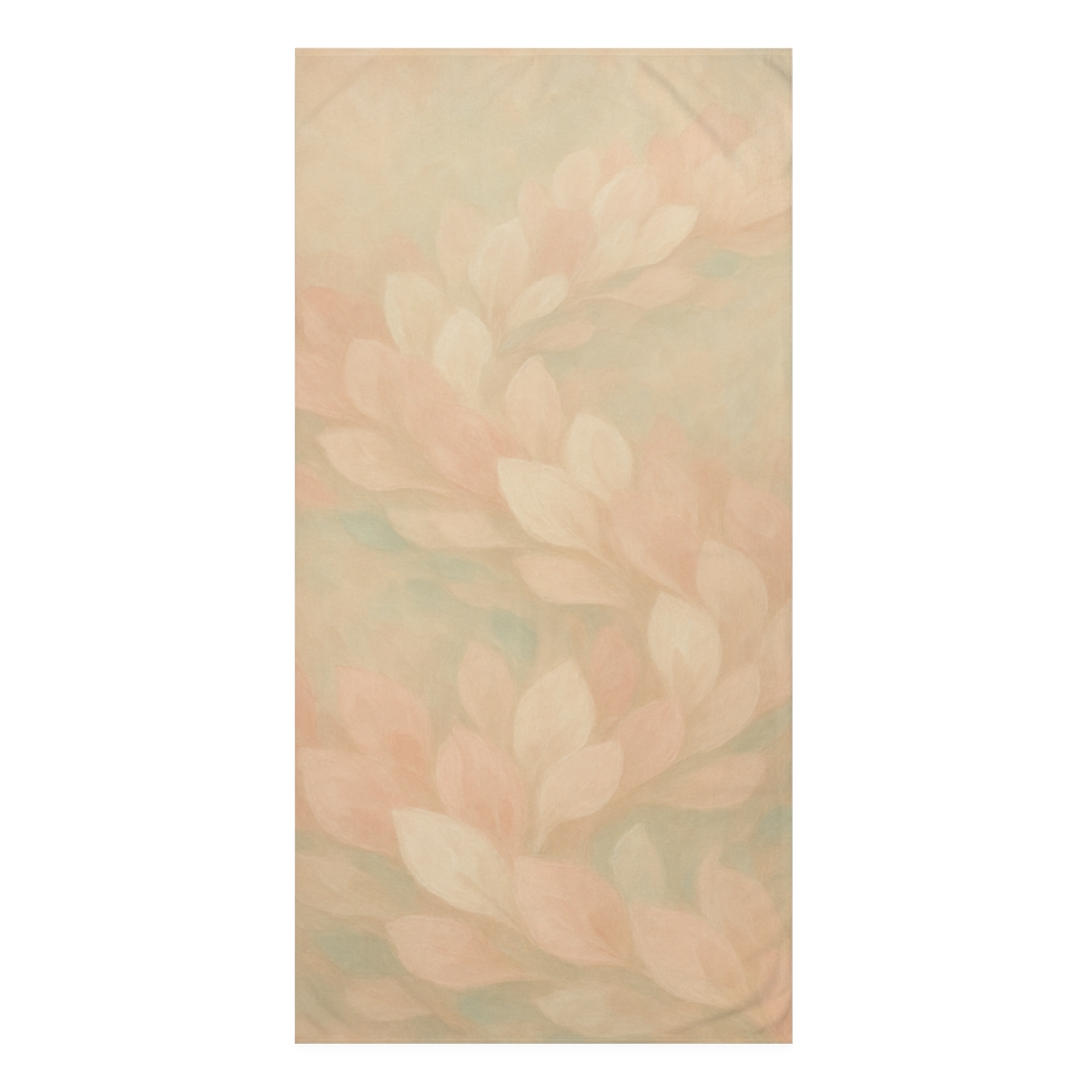 Petal Cascade Wave designer printed towels