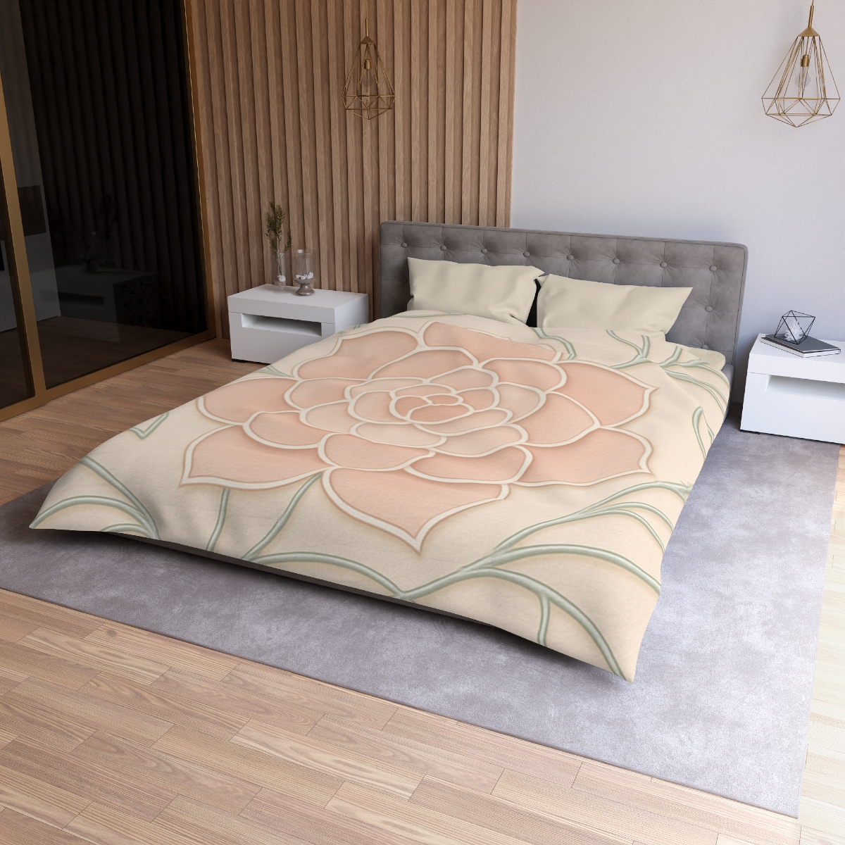 Petal Circuit Lace soft comforter duvets