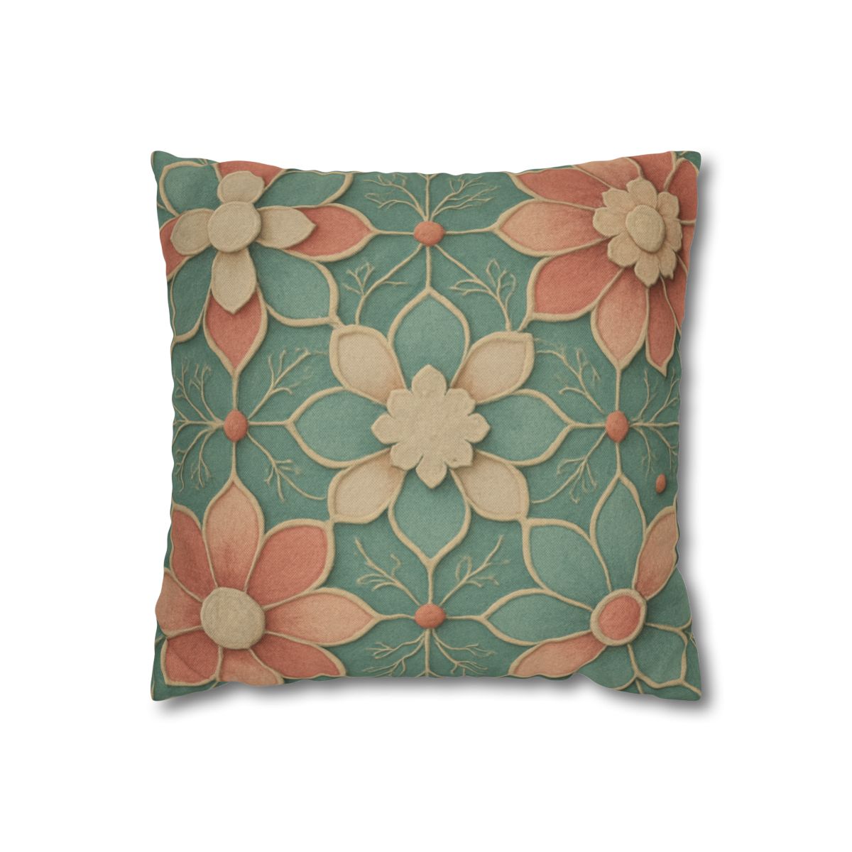 Petal Circuit Lattice unique gift pillow cases