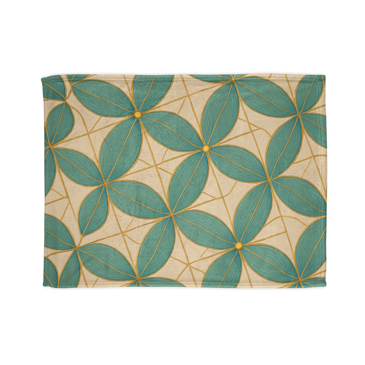 Petal Circuit Lattice personalized cozy blankets