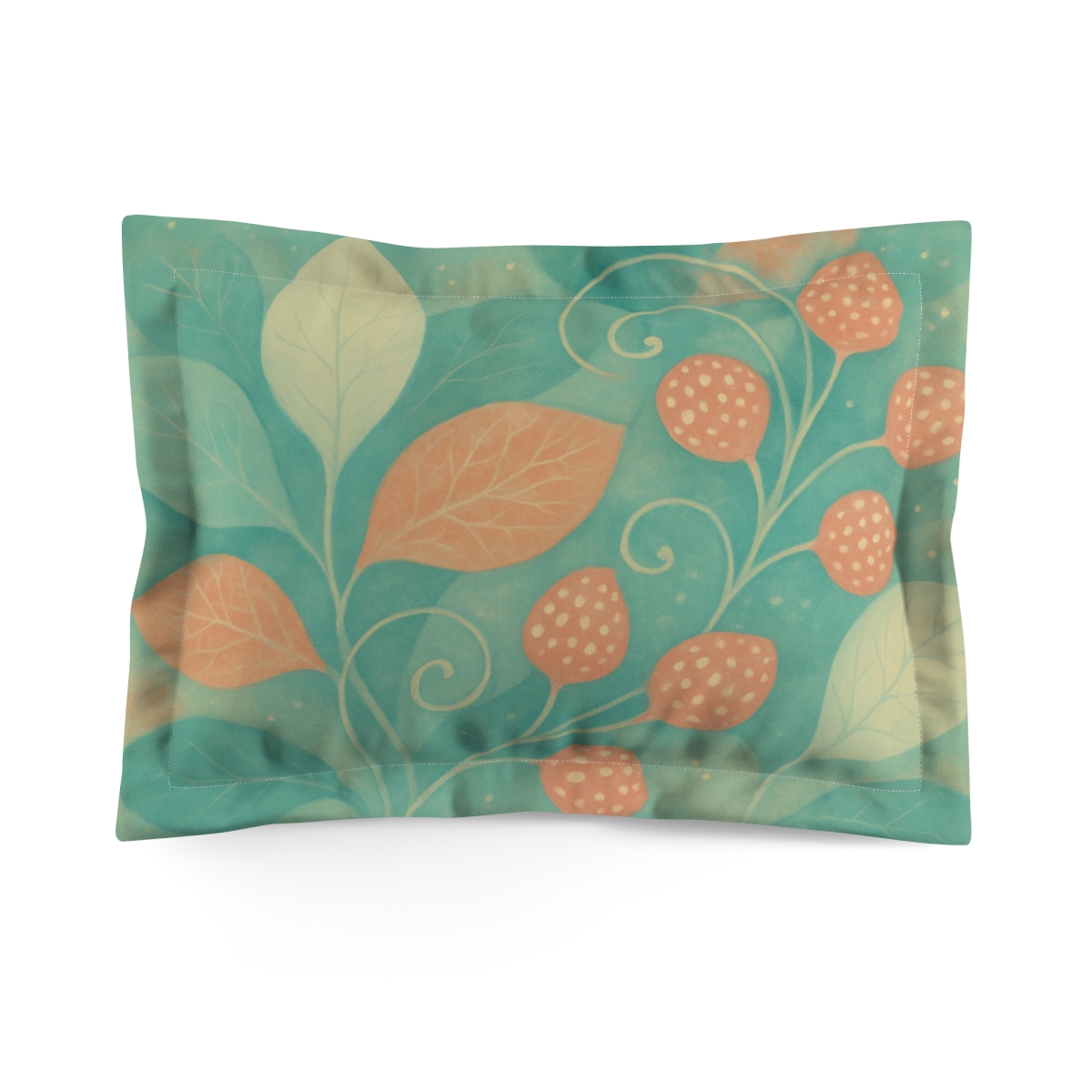 Petal Circuit Mosaic unique shape pillows