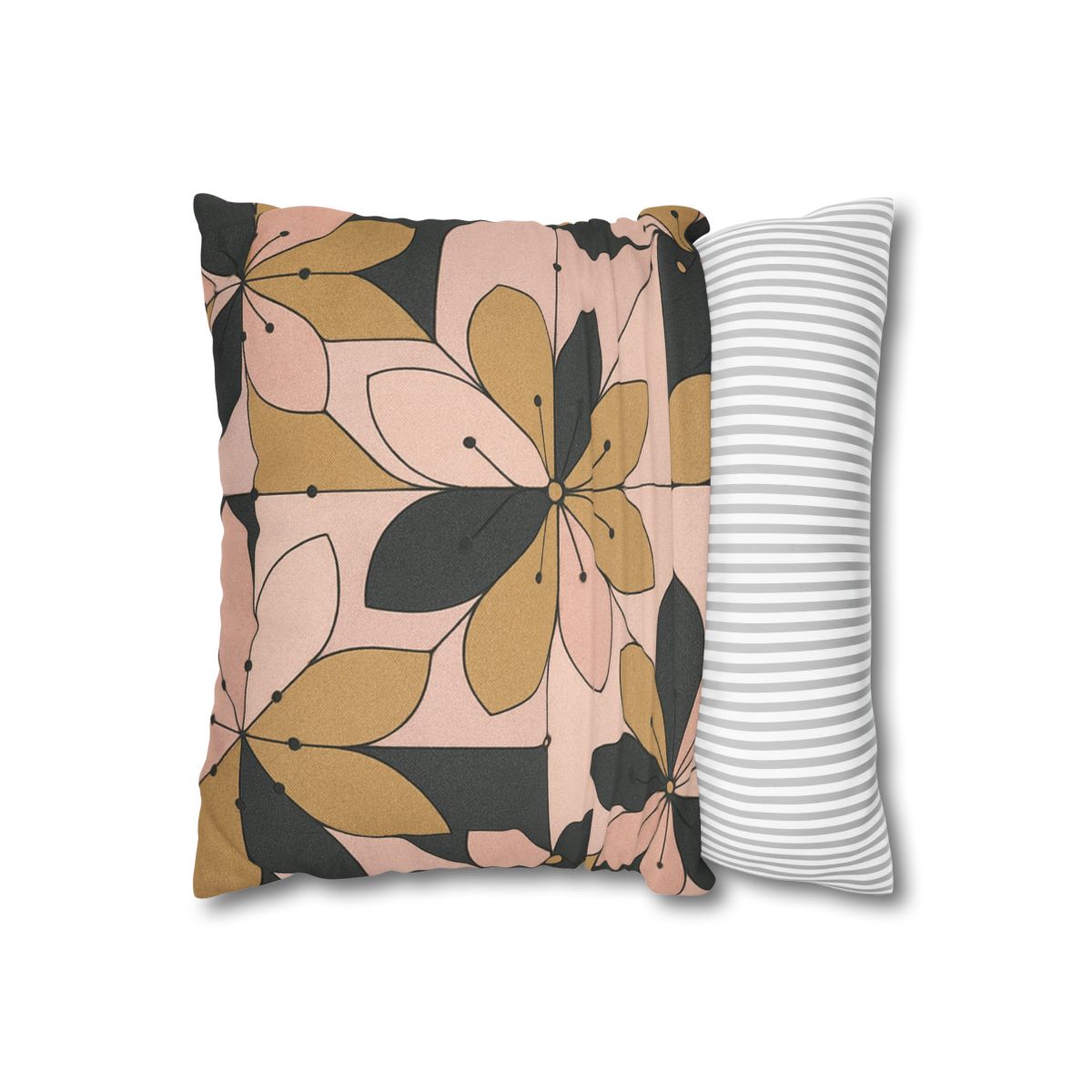 Petal Circuit Mosaic designer print pillow cases