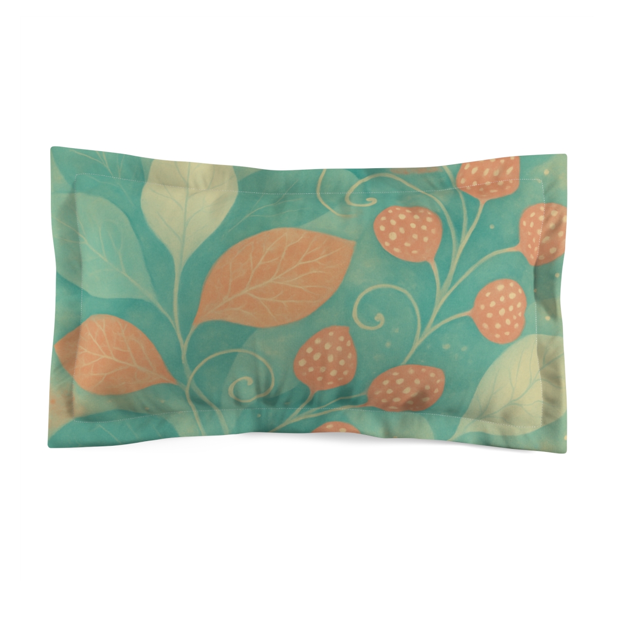 Petal Circuit Mosaic unique shape pillows