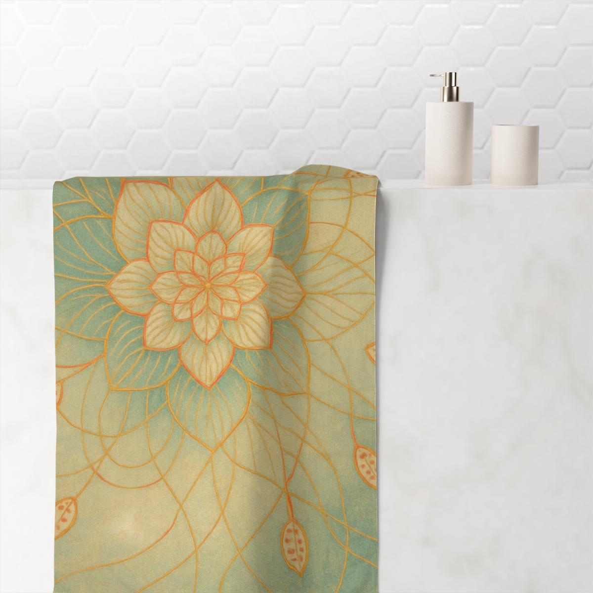 Petal Circuit Tapestry decorative home towelscustom towels