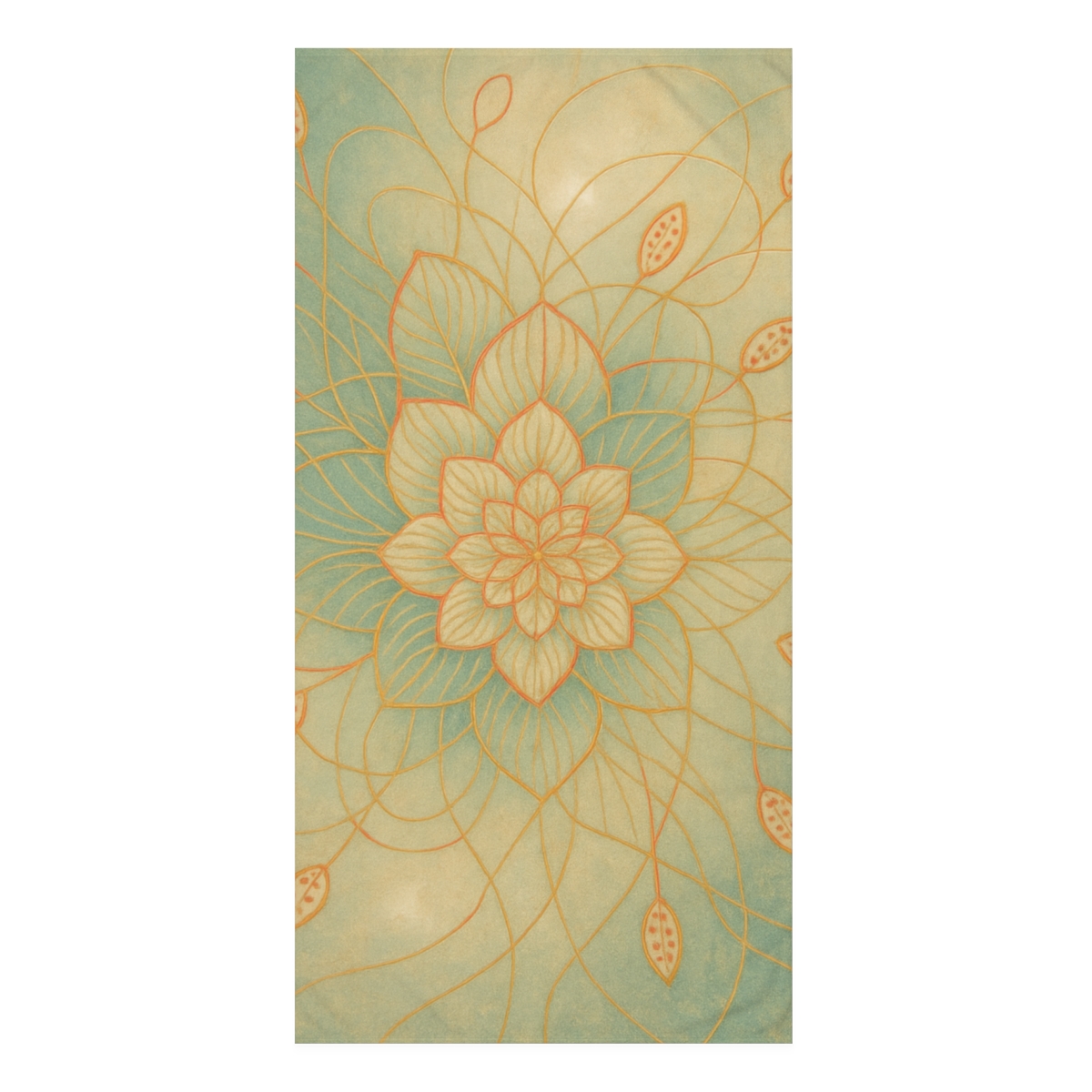 Petal Circuit Tapestry decorative home towelscustom towels