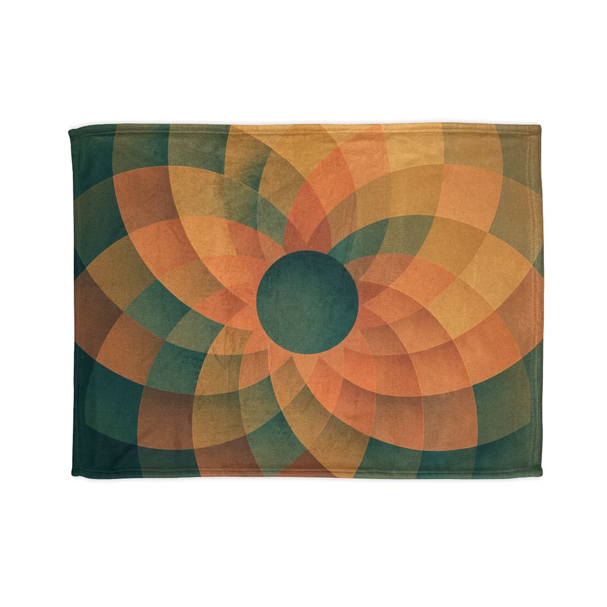 Petal Clockwork Overlay personalized cozy blankets