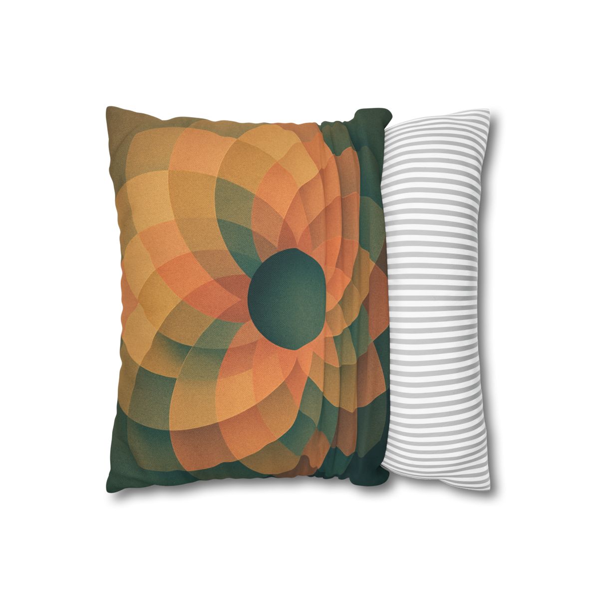 Petal Clockwork Overlay custom pillow cases