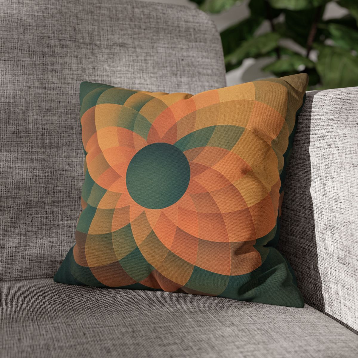 Petal Clockwork Overlay custom pillow cases