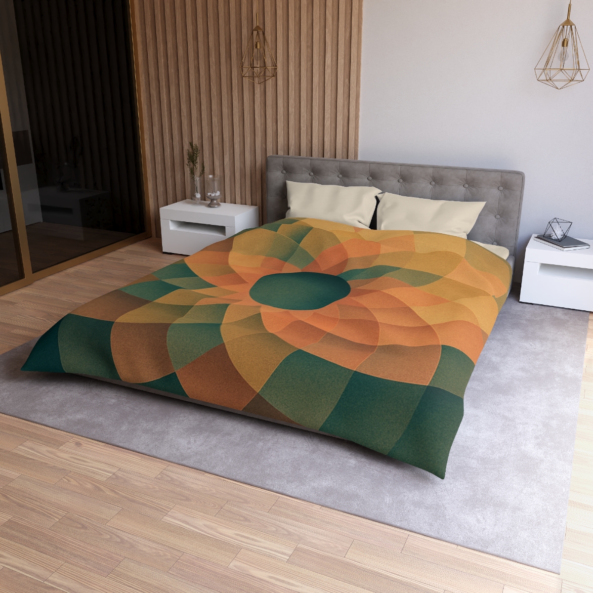 Petal Clockwork Overlay soft comforter duvets