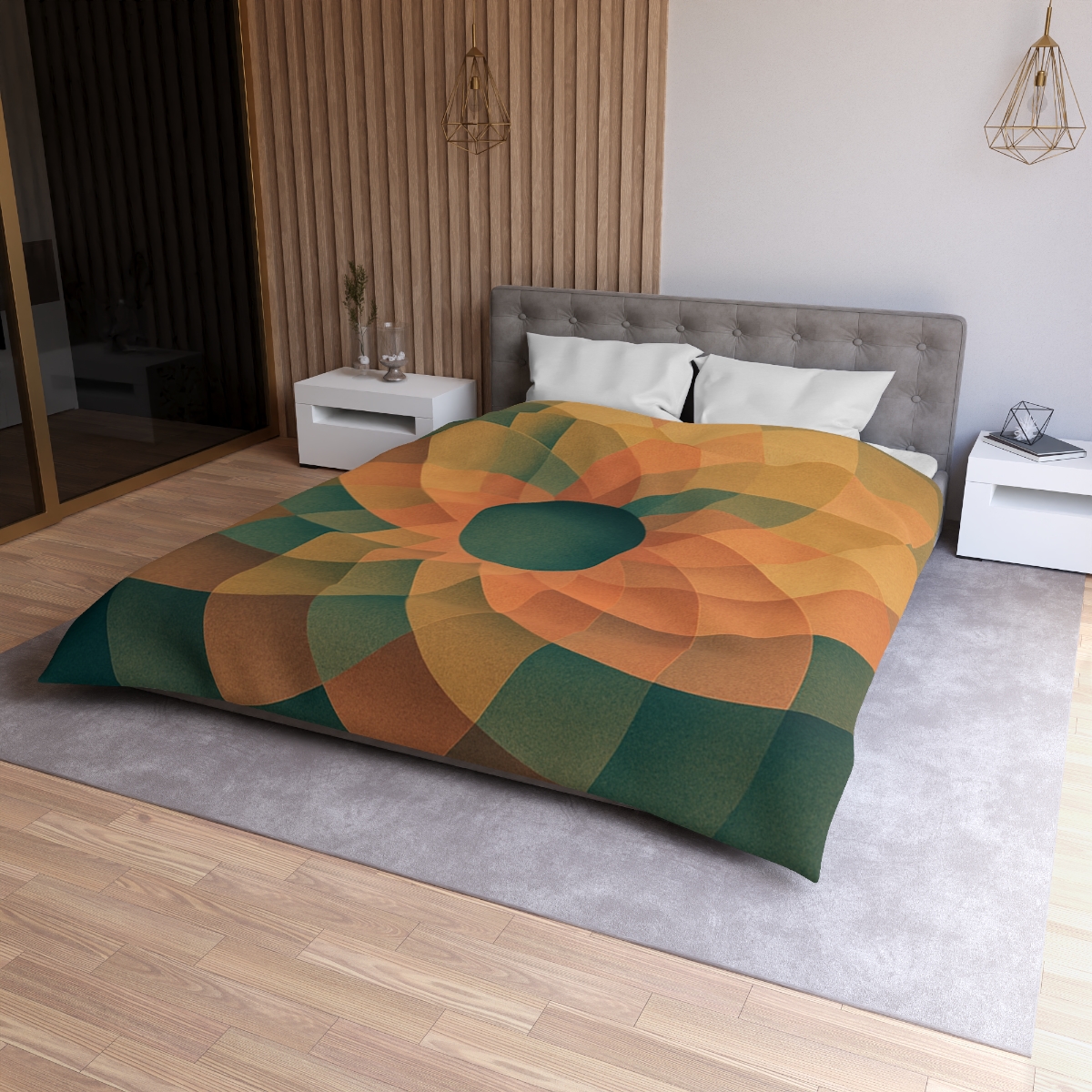 Petal Clockwork Overlay soft comforter duvets