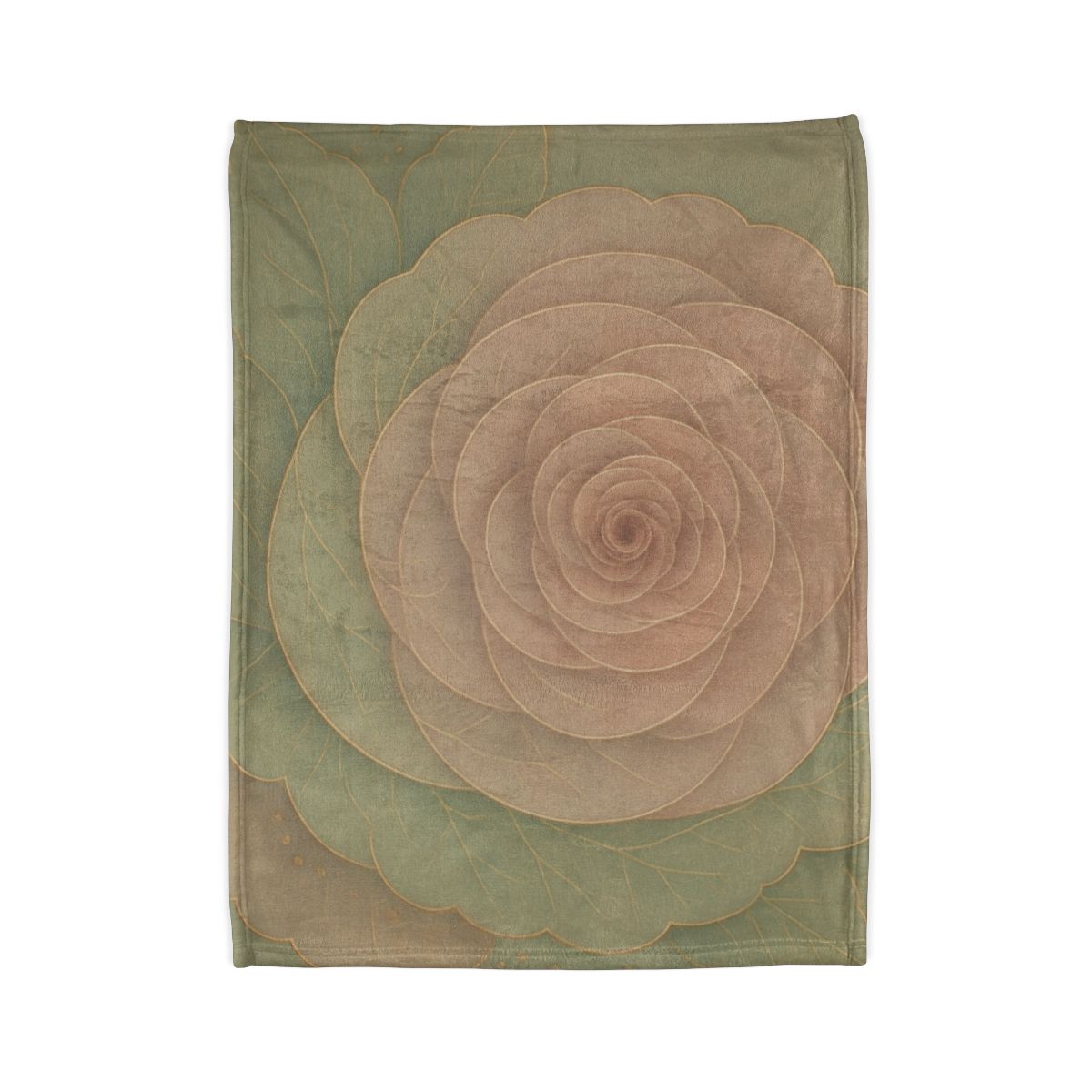 Petal Coil Tapestry stylish throw blankets