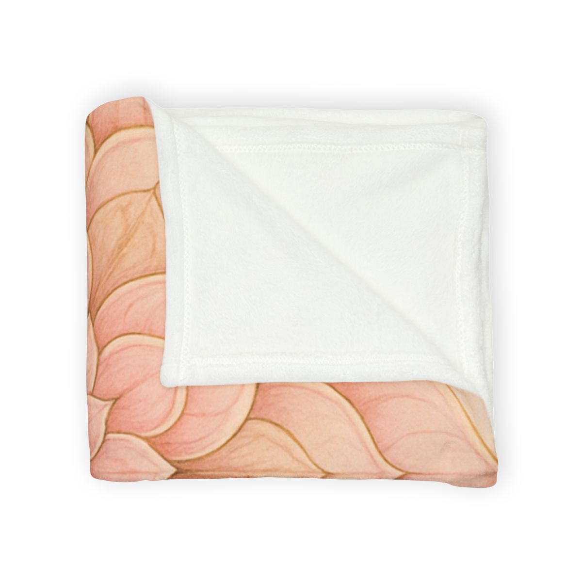 Petal Concentric Chorus stylish throw blankets