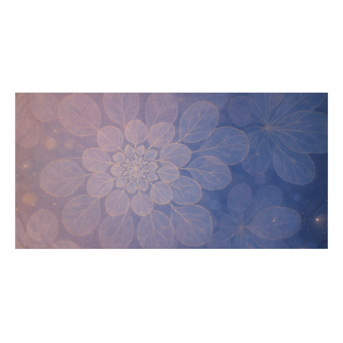 Petal Constellation Overlay trendy hand towels