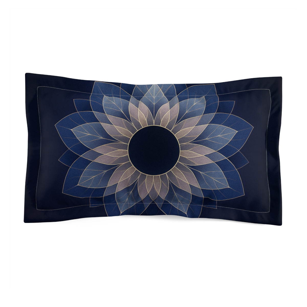 Petal Eclipse Mandala trendy accent pillows