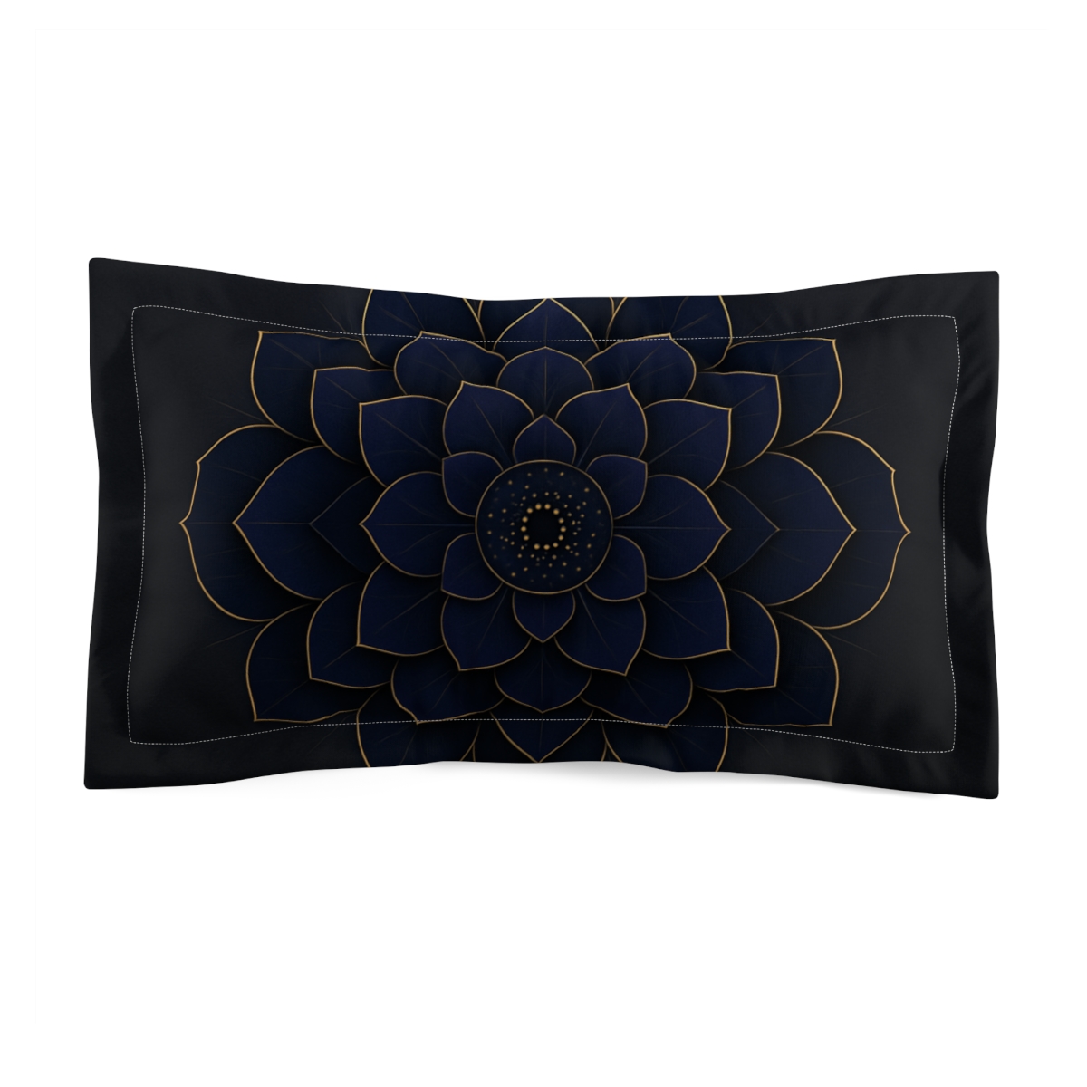 Petal Eclipse Mandala trendy accent pillows