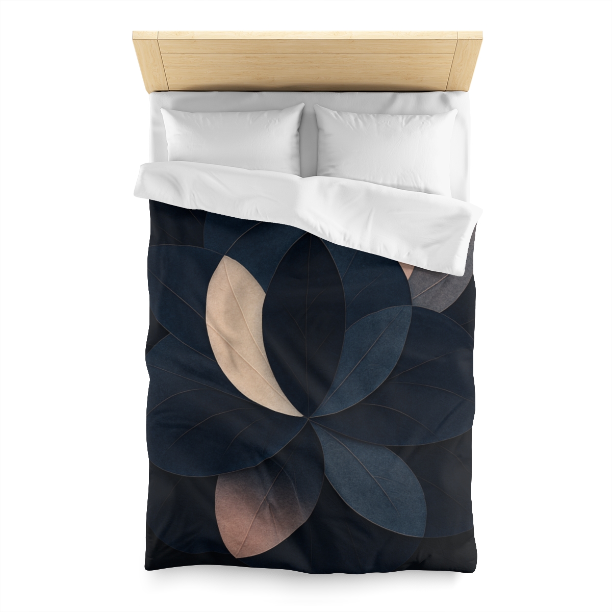 Petal Eclipse Overlays custom duvets