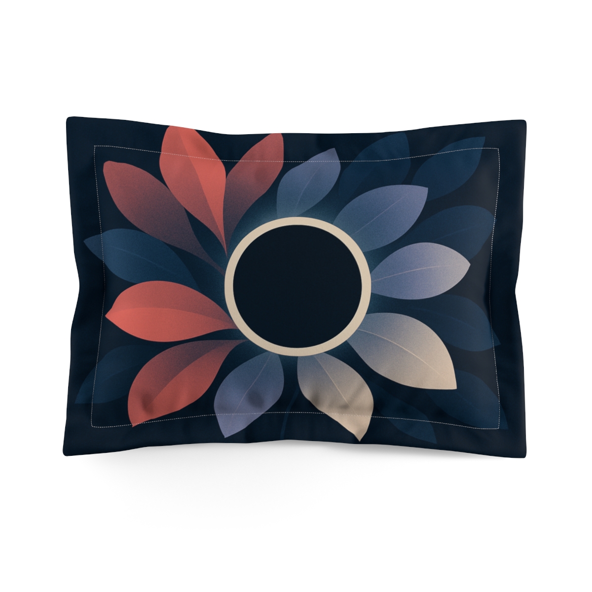 Petal Eclipse Overprint comfortable bed pillows