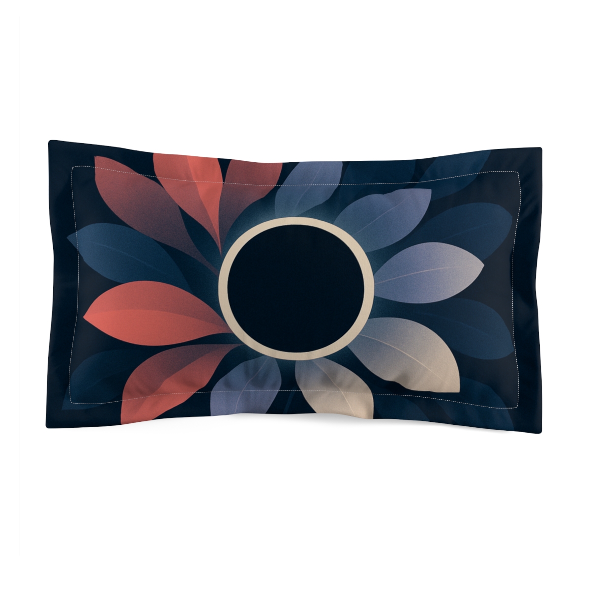 Petal Eclipse Overprint comfortable bed pillows